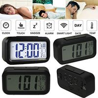 2016 Digital Alarm LED Clock Light Control Backlight Time Calendar Thermometer snooze, Novelty LED Alarm Clock, Digital Thermometer, Bedside Desk Clock EC-46