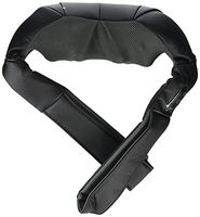 Brookstone Shiatsu Neck and Back Massager with Heat & Automated Programs