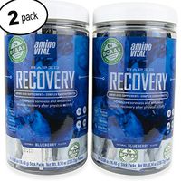 Amino VITAL Rapid Recovery - Fermented Vegan BCAAs Amino Acid Powder + Complex Carbohydrates | Reduce Muscle Soreness | Twin Pack | 28 Stick Packs
