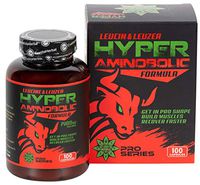 Cvetita Herbal,L-Leucinе & Leuzea, PRO Series Hyper Aminobolic 100 Capsules, BCAA, Recover Faster, Build Muscles, Get in PRO Shape