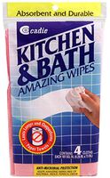 Kitchen and Bath Amazing Wipes - Absorbent and Reusable Cloth for Washing, Drying, Wiping in the Bathroom or Cuisine Surfaces | Cleaning Sink, Tiles, Bathtub, Walls, Mirror or Floors | 2-Pack by Cadie