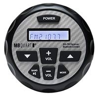 MB Quart GMR-2.5 Waterproof AM/FM Powered Bluetooth Controller with Apple Control