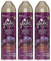 Glade Air Freshener Spray - Holiday Collection 2018 - Sugarplum Fantasies - Net Wt. 8 OZ (227 g) Per Can - Pack of 3 Cans