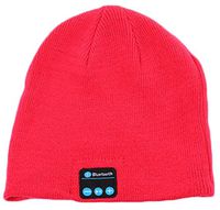 iSuperb Cool Bluetooth Wireless Music Beanie Hat with Microphone & Stereo Headphone Hands Free, (Bluetooth Hat Rose)