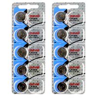 2X 5pc Maxell 3V Lithium Coin Cell Battery CR1616 Replaces DL1616 Fast USA Ship