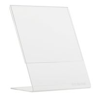 Polaroid PL3X4FRCL Clear Acrylic L Shaped Frame for 3x4 Photo Paper (POP), Colorful