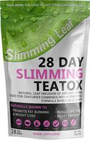 Slimming Leaf Slimming TeaTox 28 Day - Morning Weight Loss Tea - Trim Excess Weight - Lower Blood Pressure - Digestive Discomfort Relief - Improve Immunity - 90 Money Back Guarantee (Day Tea)