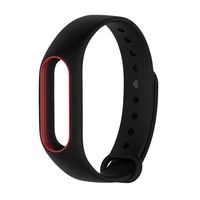 Unitedheart Mibos Silicone Replacement Mi Band 2 Strap for Xiaomi for Miband 2 Version Smart Wristband Bracelet Soft Belt 8 Colors