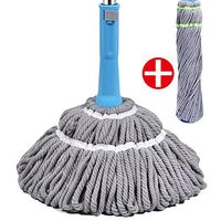 Living utensils Rotating Bucket Mop Automatic Drowning Home (Color : B, Size : B)