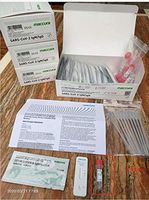 Home Corona Virus Test Kit 5 Pcs - 10~15Min Get Test Result, IgM/IgG Antibody Assay Kit by Colloidal Gold Method