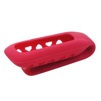 MagiDeal Silicone Replacement Clip Belt Holder Case Cover for Fitbit One Accessory - Red