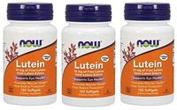  NOW Foods Lutein 10 mg Softgels, 360