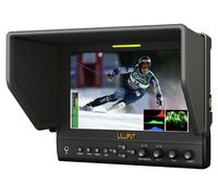 LILLIPUT 663/O/P2 7" IPS Metal Shell 1280800 Field Monitor HDMI in HDMI Out Monitor Peacking Focus with LP-E6 Battery and Charger with Vectorscope and Waveform by USA Official Seller VIVITEQ