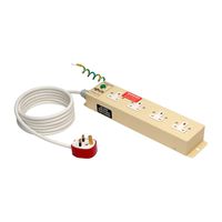 TRIPP LITE Power Strip Medical Hospital 4 UK Outlets 3M Cord (PS410HGUK)