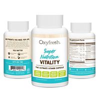 Vitamin D & B Supplement - Ultimate Vitamin - Boost Immune System - Revitalize Mood - Fight Oxidative Stress - Unlock Natural Energy - 120 Capsules - Oxyfresh Vitality