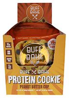 Buff Bake Protein Cookie | Peanut Butter Cup | Soft Baked | Gluten Free | Non-GMO Ingredients | 16g of Hormone-Free Whey Protein | (12Count, 2.82 oz)