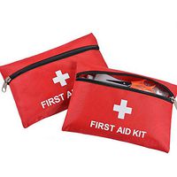 MINILOP 2 Packs First Aid Kit (72 Pieces) Portable Medical Emergency Kit Bag for Car Home Survival Office Travel