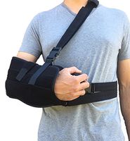 Alpha Medical Arm Sling, Shoulder Immobilizer with Abduction Pillow, Post-Op Shoulder Arm Brace, Universal.