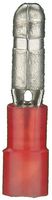 Install Bay RNMB Nylon Male Bullet Connector 22/18 Gauge .156, Red (100-Pack)