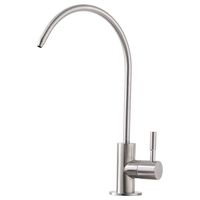 Ufaucet Modern Best Stainless Steel Brushed Nickel Kitchen Bar Sink Drinking Water Purifier Faucet, Commercial Water Filtration Faucet