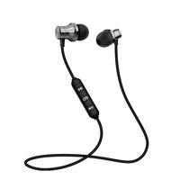 Bluetooth Earbuds Sports Wireless Headphones IPX4 Waterproof in-Ear Earphones Noise Canceling Stereo Headset Magnet Sweatproof with Mic for Gym Running, iPhone X/8/8 Plus/7/7 Plus