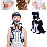 JIN Cervical Collar Fixed Traction Head Neck Support Orthosis U Lumbar Support Traction Neck Brace Surgery Fixed Rehabilitation Device,Child