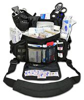 Lightning X Stocked First Aid Trauma Tactical Sling Pack First Responder Gear Bag Medic Kit