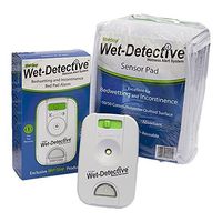Wet Detective Incontinence & Bedwetting Pad Alarm System with 1 Sensor Pad by Wet-Stop