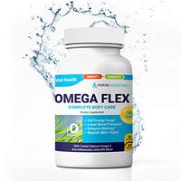 Marine Essentials Omega 3 Joint Relief - “Omega Flex” Joint Pain Relief Supplement w/Calamari Omega 3 and Calcium Fructoborate (60 Capsules)