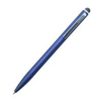Truglide Duo Stylus Pen with Fiber Mesh Tip and Ballpoint Pen for iPad, iPhone, Tablet, Smartphone, and Touchscreen Devices (Blue)