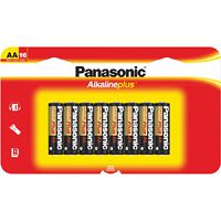 Panasonic Plus General Purpose Battery - AA - Alkaline - 16 / Pack LR6PA/16BH