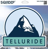 Squiddy Telluride - Vinyl Sticker for Car, Laptop, Notebook (5" Tall)