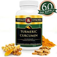 Turmeric Curcumin with Bioperine Black Pepper Capsules 1000mg - Premium Pain Relief & Natural Anti Inflammatory Joint Support - Turmeric Curcuma Extract - Non-GMO, Vegan Capsules - 60 Day Supply