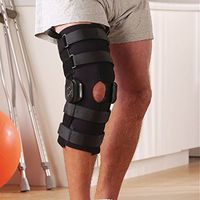 Rolyan B.I.G. (Back in Game) Knee Braces, X-Large, Black