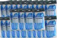 Handi-Ware Premium Plastic Cutlery - 572 Pack - Fork, Knives, Spoons - Fun Colors - Heavy Gauge - Great for Parties, Weddings, Events - by Unity (Electric Blue, 576)