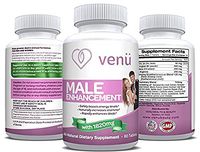 Venu Beauty Male Enhancement Pills – Maca Root, L-Arginine & Tongkat Ali Powder Tablets Provide Natural Hormonal Balance, Stamina & Energy Supplement for Both Men & Women, 60 Tablets (1850mg)