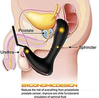 JXX1HG Lovely and Kawaii Male Electric Massaging Toy Men Waterproof Messager Próstátê Stímulàtór Quiet Motor Multiple Speed and Patterns for Men Gay Tshirt Lightweight