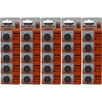 25 CR2032 Powertron Lithium 3V Batteries Size CR2032 Retail Pack 5 PER Pack …