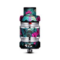 IT'S A SKIN Decal Vinyl Wrap Compatible with FreeMax Mesh Pro Tank/Skull Dia De Los Muertos Design Bird