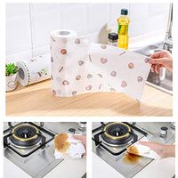 Kitchen Oil-absorbing Paper Roll Printing Disposable Kitchen Paper Roll Disposable Napkins