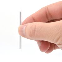 Primeda Premium Fiber Optic Fusion Splice Protection Sleeves, Heat Shrinkable Tube Clear - 400pcs (OD2.4 L=60mm (GT-60C))