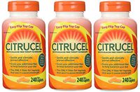 Citrucel w/SmartFiber Methylcellulose Fiber Therapy Caplets, jid2tr 3Pack (240-Count Each)