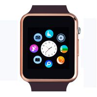 Smart Watch Phone, Smartwatch with Pedometer TF SIM Card Slot Camera Call Text SMS Notification Compatible with Android Samsung Huawei LG Sony and IOS IPhone (Partial Function) for Men Women Teens