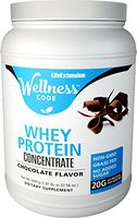 Life Extension Wellness Code Whey Protein Concentrate, Chocolate, 1.41 Pound