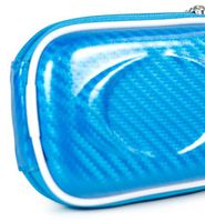 - Blue High Quality Mini Hard-Shell Carrying Case *SLICK* Carbon Style Surface for NIKON COOLPIX S01 DIGITAL CAMERA(10.1 MEGAPIXELS_3X OPTICAL ZOOM_2.5 TOUCH-SCREEN) (+ 1pc Name TAG) -- Best Seller on Amazon!