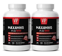 Amino acids for Men - MAXAMINO Plus 1200 - Muscle Building Supplements - 2 Bottles 360 Tablets