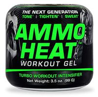 AMMOHEAT 3.5 oz. | The Next Generation | Topical Sweat and Weight Loss Intensifier - Tone, Tighten, and Sweat | Made with ShapePerfection and Collagen