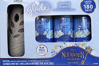 Glade Automatic Spray Starter Set, Dancing Flowers, 3 Refills + 1 Sprayer