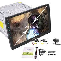 New Designed 10.1 inch HD Large Full-touch Screen Car Stereo Android 6.0 System GPS NO DVD Player Bluetooth Radio Support SUB/Video Output Mirrorlink Steering Wheel Control+ Wireless Backup Camera