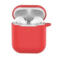 Soft Silicone Case Cover Flexible Shockproof Anti lost Protective Case Cover Compatible for Apple AirPods 2 Charging Case